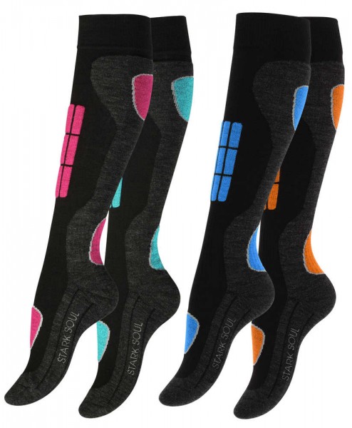 Ladies Performance SKI and SNOWBOARD socks, Special Padded for better Protection