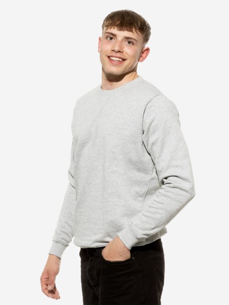 Herren Sweatshirt - Pullover, innen angeraut