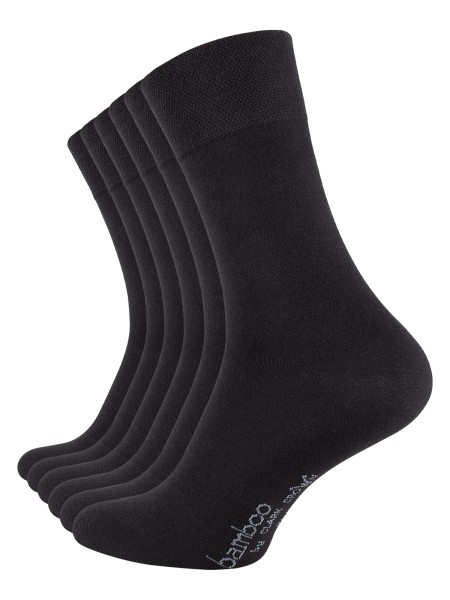 6 Pairs of Clark Crown® men`s bamboo socks, Noble & Modern