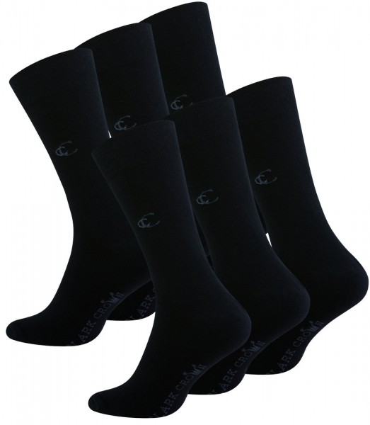 6 pairs of Clark Crown Business Socks