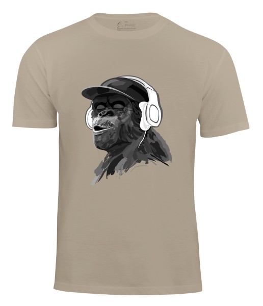 T-shirt "Cool Monkey with glasses"