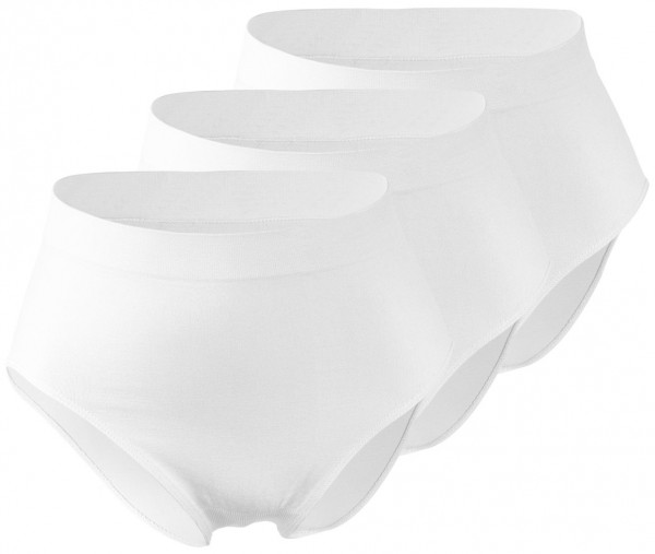 3 Pack Women's / Ladies Microfibre Briefs, Maxi Briefs