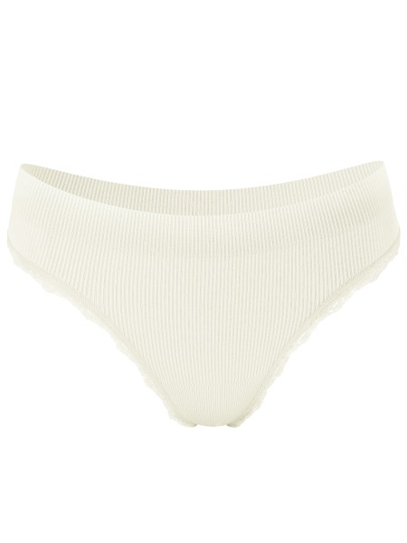 "Ribbed Collection" Lace Thong