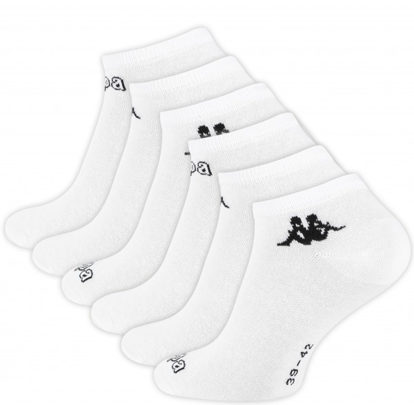 6 Pairs of Kappa Men's Ankle Socks