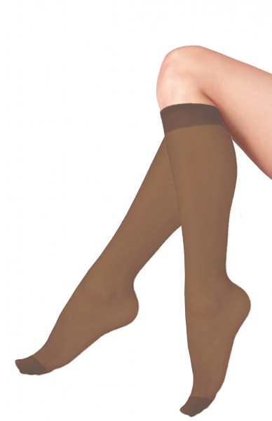 10 Pairs of Women microfiber opaque knee high socks, 60 Den