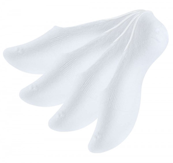 4 pair of Women`s Cotton Invisible Socks, Shoe Liner