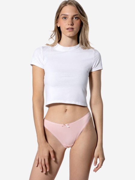 Set of 5 Yenita® Women`s Thong made of the finest cotton
