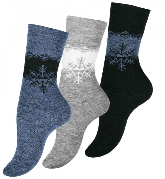3 pairs of THERMO wool socks for ladies