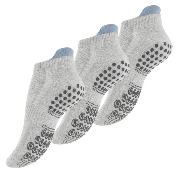 3 Paar Rutschfeste Yoga / Pilates Sportsocken