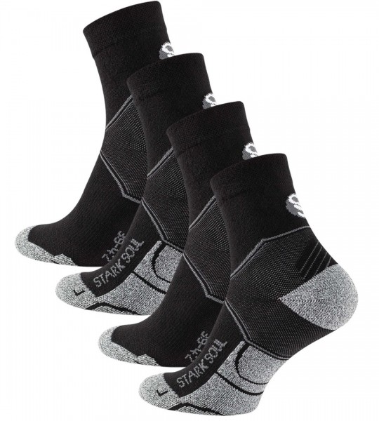 2 Pairs of STARK SOUL® Sport Socks with Arch Support