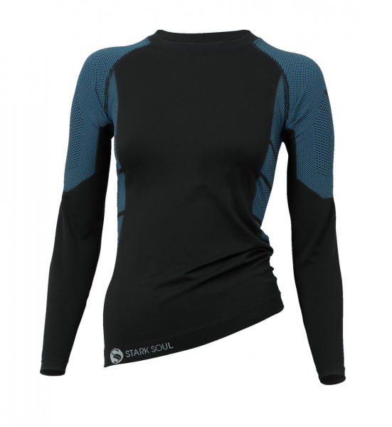 Women`s Seamless Thermal Underwear-Long Sleeve Shirt