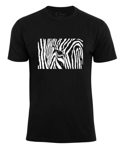 Black & White Zebra Eye T-Shirt