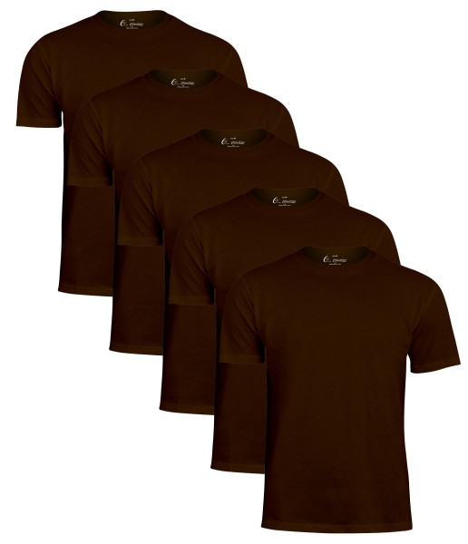 5 Stück Herren T-Shirt`s O-Neck - Tee