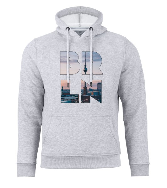 Hoodie Skyline Hoodie - Weltenbummler Kollektion-Berlin