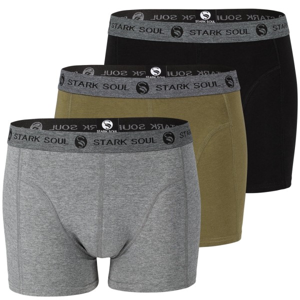 3'er Pack Retro-Boxershorts
