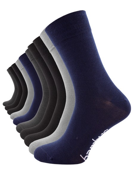 Socken aus Bambus Viskose – 10 Paar Unisex – Weich, Atmungsaktiv, Klassisch