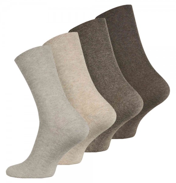 8 Pairs Mens Socks,Seam free,no elastic Soft loop cuff Cotton rich