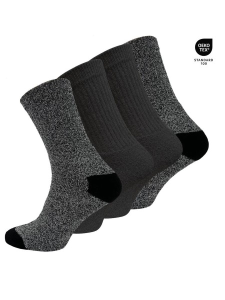 8 pairs of Moulinè socks ‘OUTDOOR SOCKS