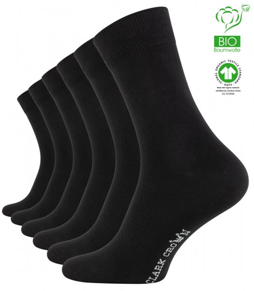 6 Paar BIO Baumwoll-Socken