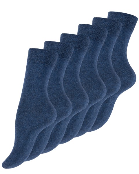 Pack of 6 Pair women Diabetic Socks, Seam free