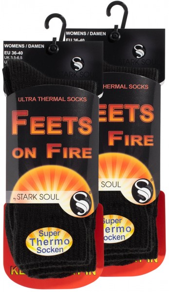 2 Pairs of STARK Soul® Ultra Thermal Socks - FEETS on FIRE