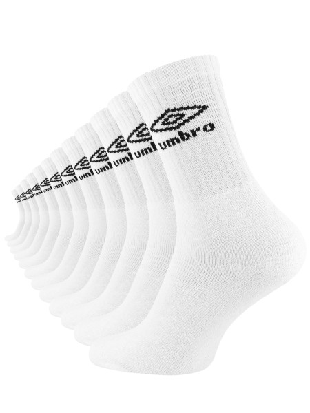 12 pairs of UMBRO sports socks for men - original sports socks with logo - ideal for sports & everyday wear