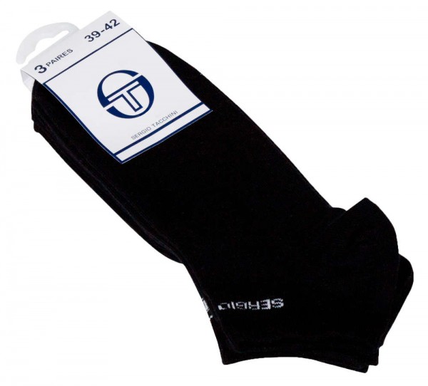 3 Pairs of SERGIO TACCHINI Ankle Socks, Sport Liners Socks