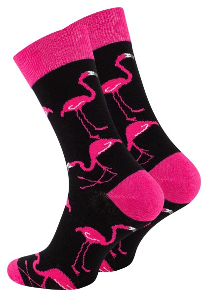 Pinke Flamingo Socken