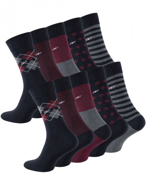 10 Paar Classic Business Socken - Baumwolle