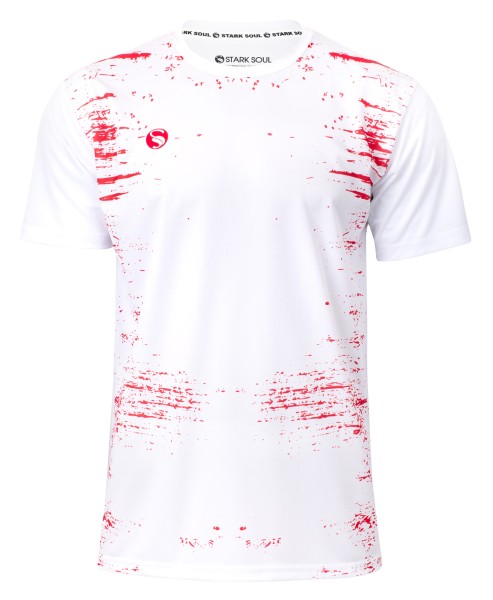 Short-sleeved jersey - "Stained" sports shirt
