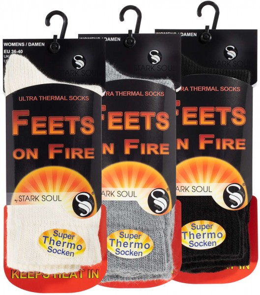 2er Pack Thermo Socken - FEETS on FIRE