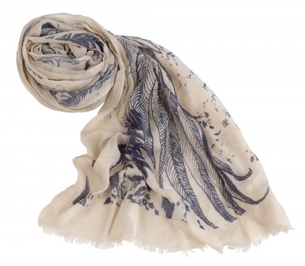 Modischer Schal im -Contrast-Style-