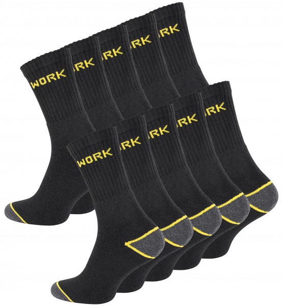 6 pairs cotton universal Work socks, smooth & strong