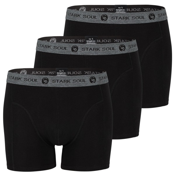3 pack STARK SOUL® Men's Retro Boxer Shorts