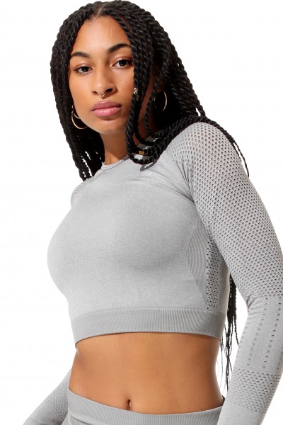 Longsleeve Crop Top