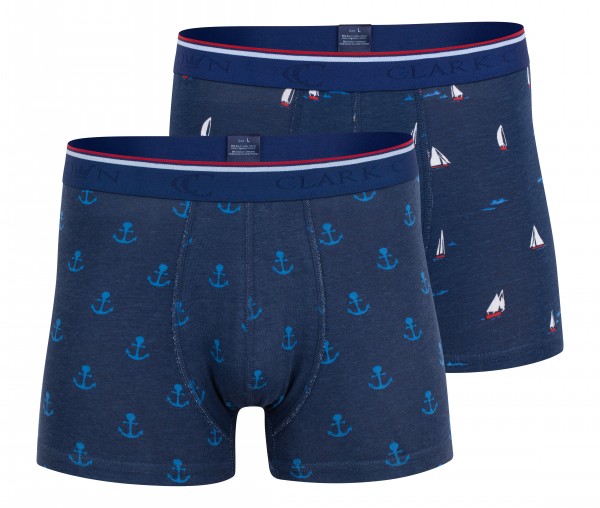 Boxershorts Maritim - 2er Pack