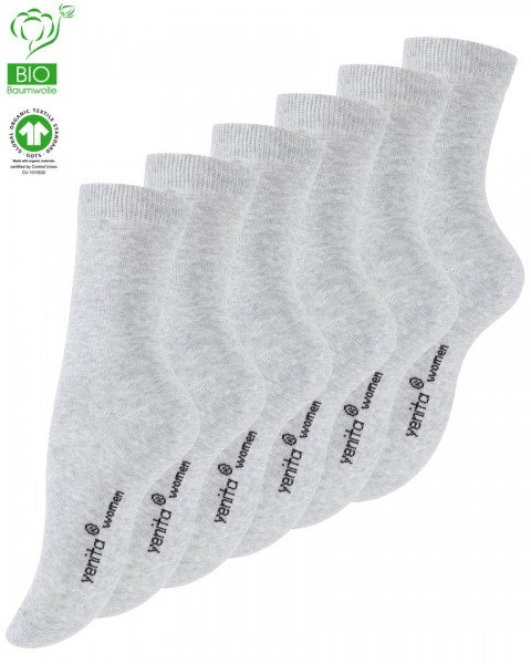 6 Paar BIO Baumwoll-Socken