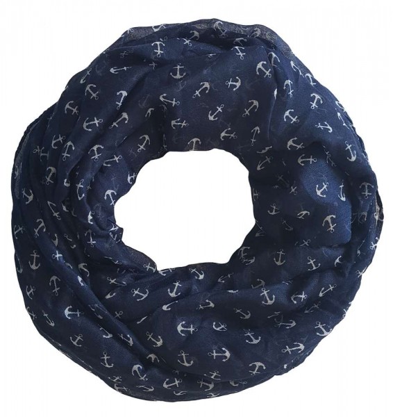 loop - scarf with anchor print
